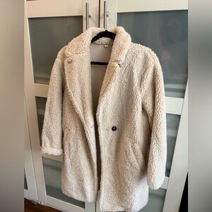 Cozy Cream Teddy Coat